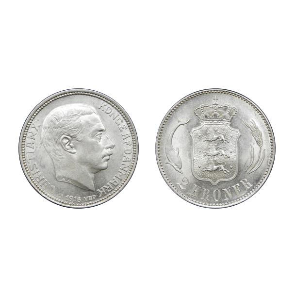 2 krone 1916