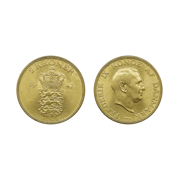 2 krone 1947