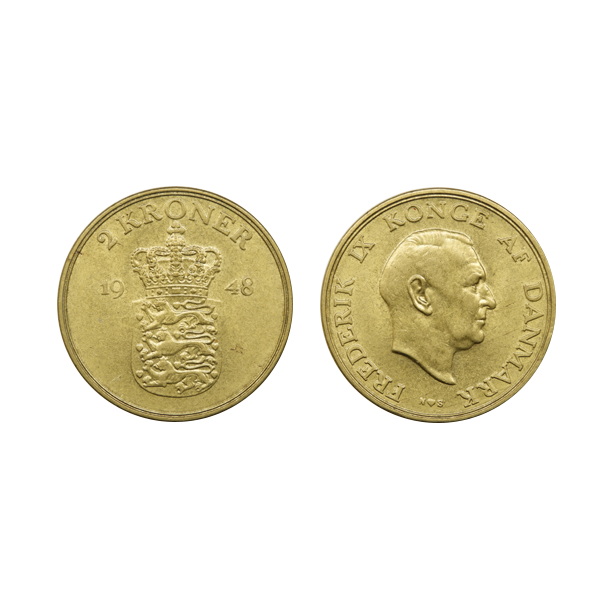 2 krone 1948