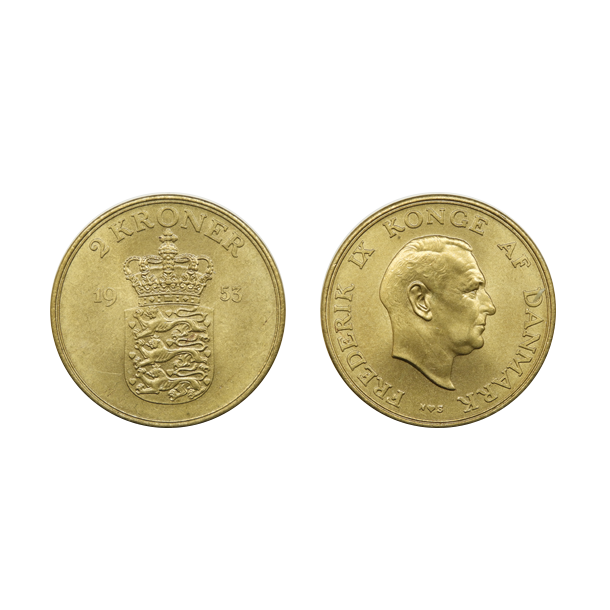 2 krone 1953