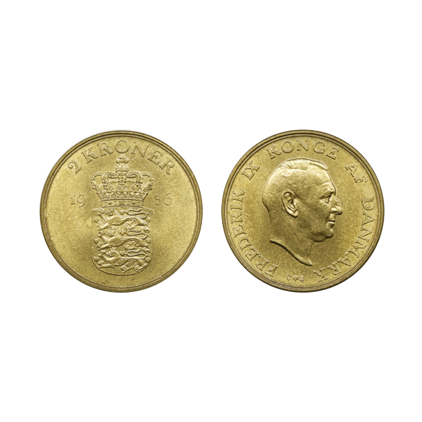 2 krone 1956