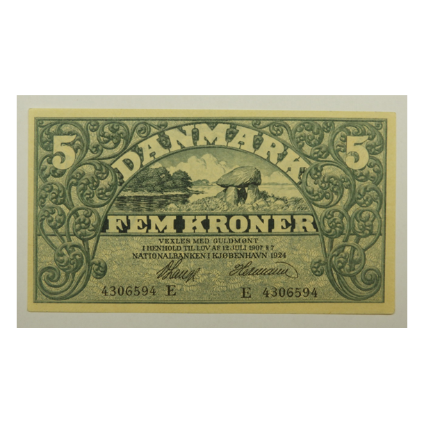 5 krone 1924 E