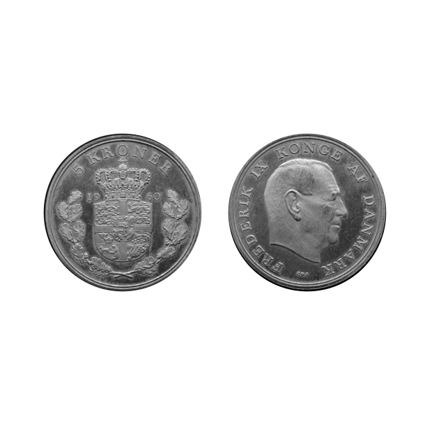 5 krone 1960