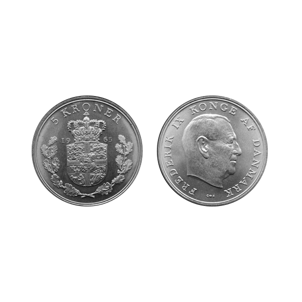 5 krone 1965
